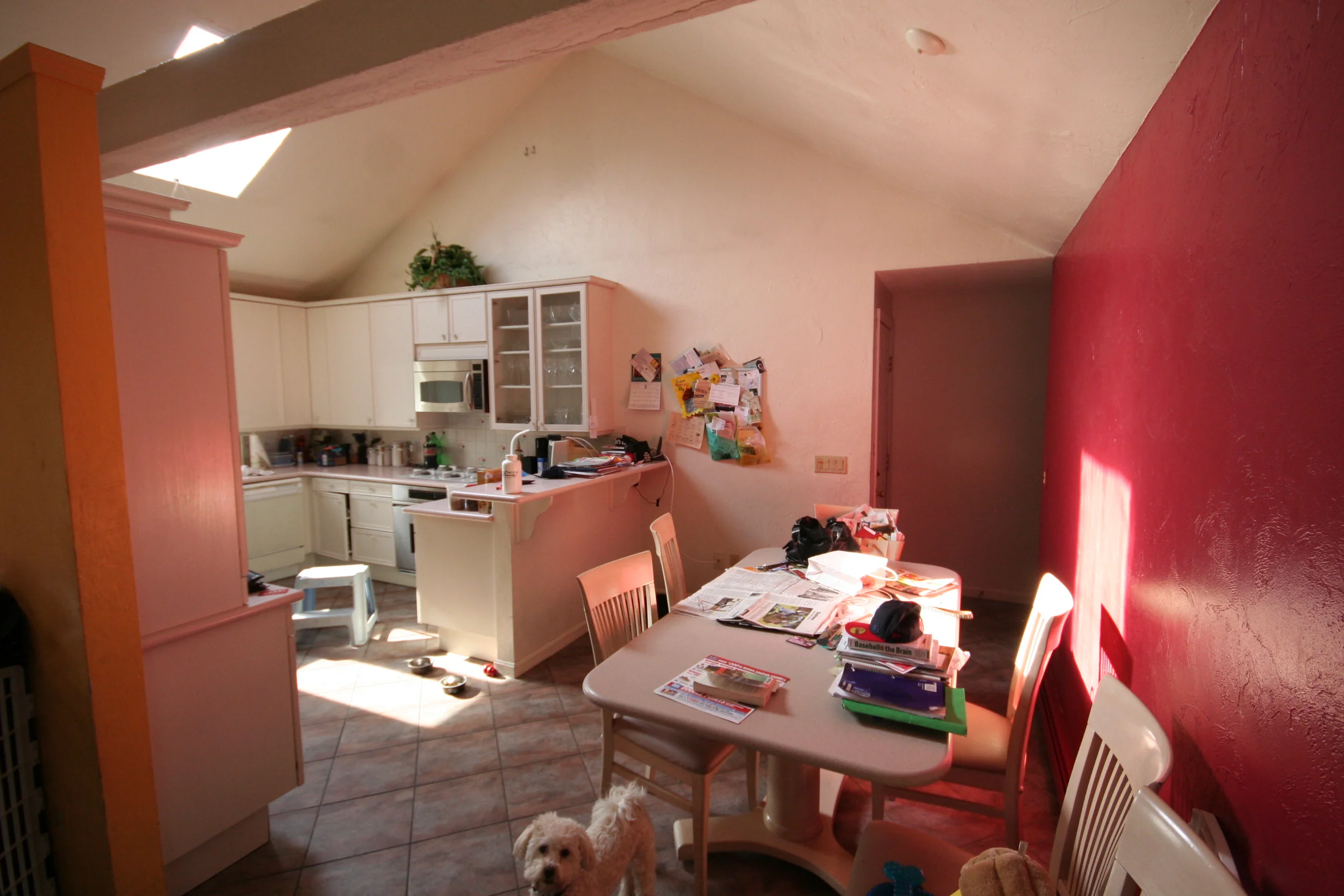 Before - Prior to the renovation the kitchen was closed off and poorly planned