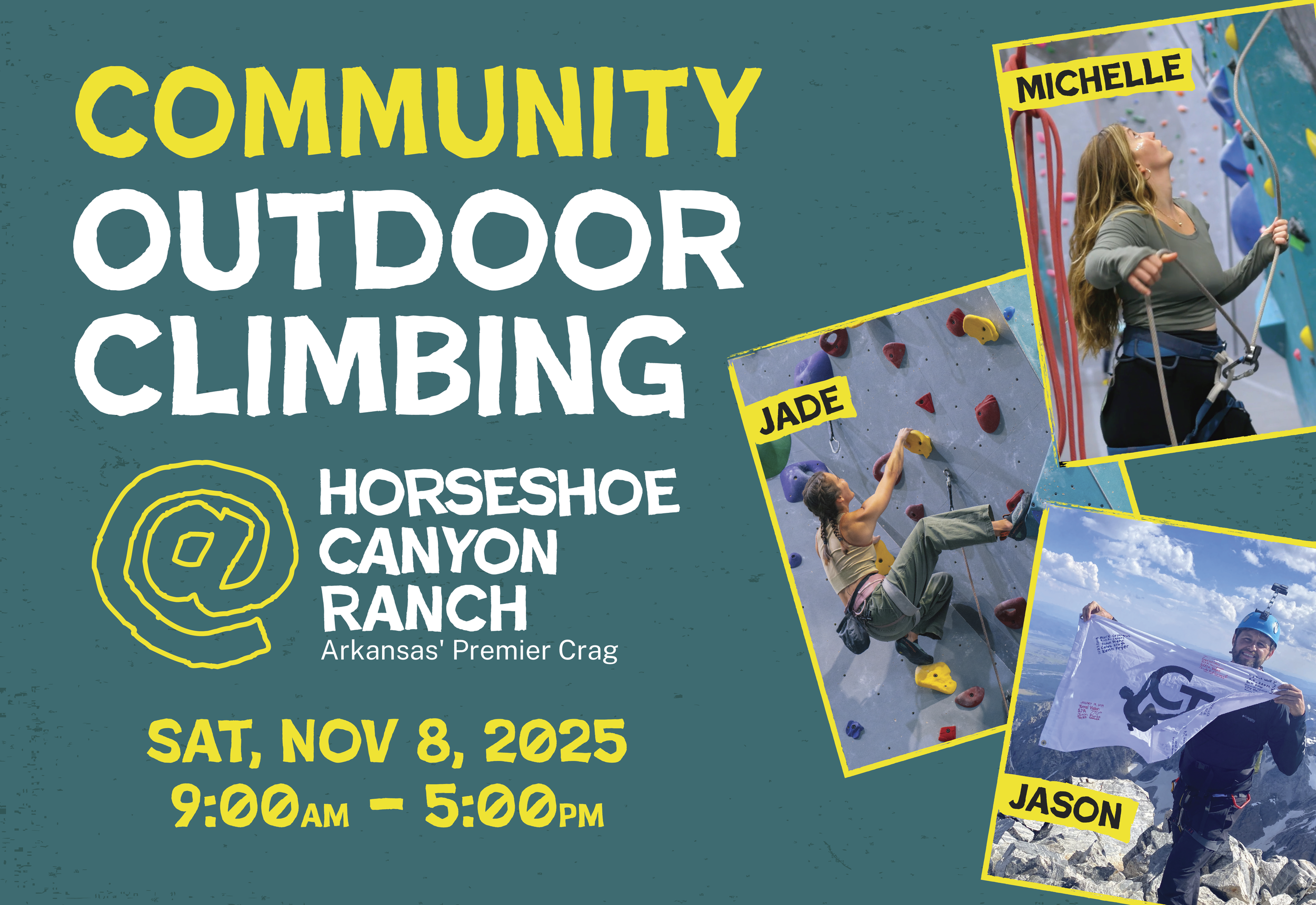 Outdoor Climbing at Horseshoe Canyon Ranch