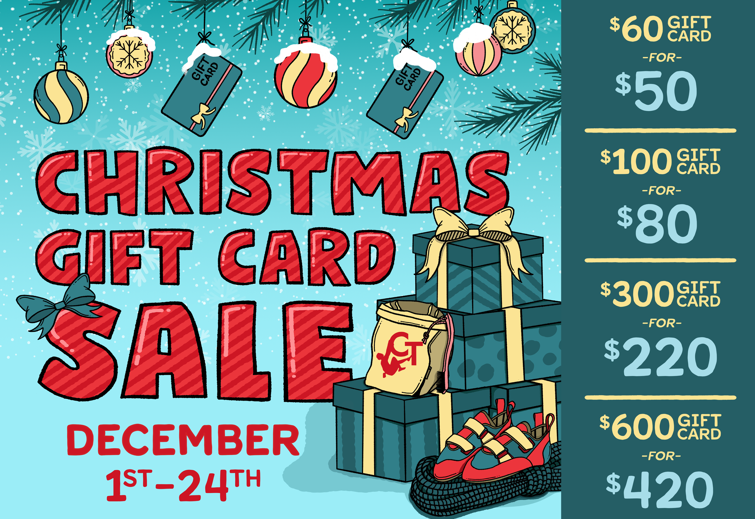 Christmas Gift Card Sale