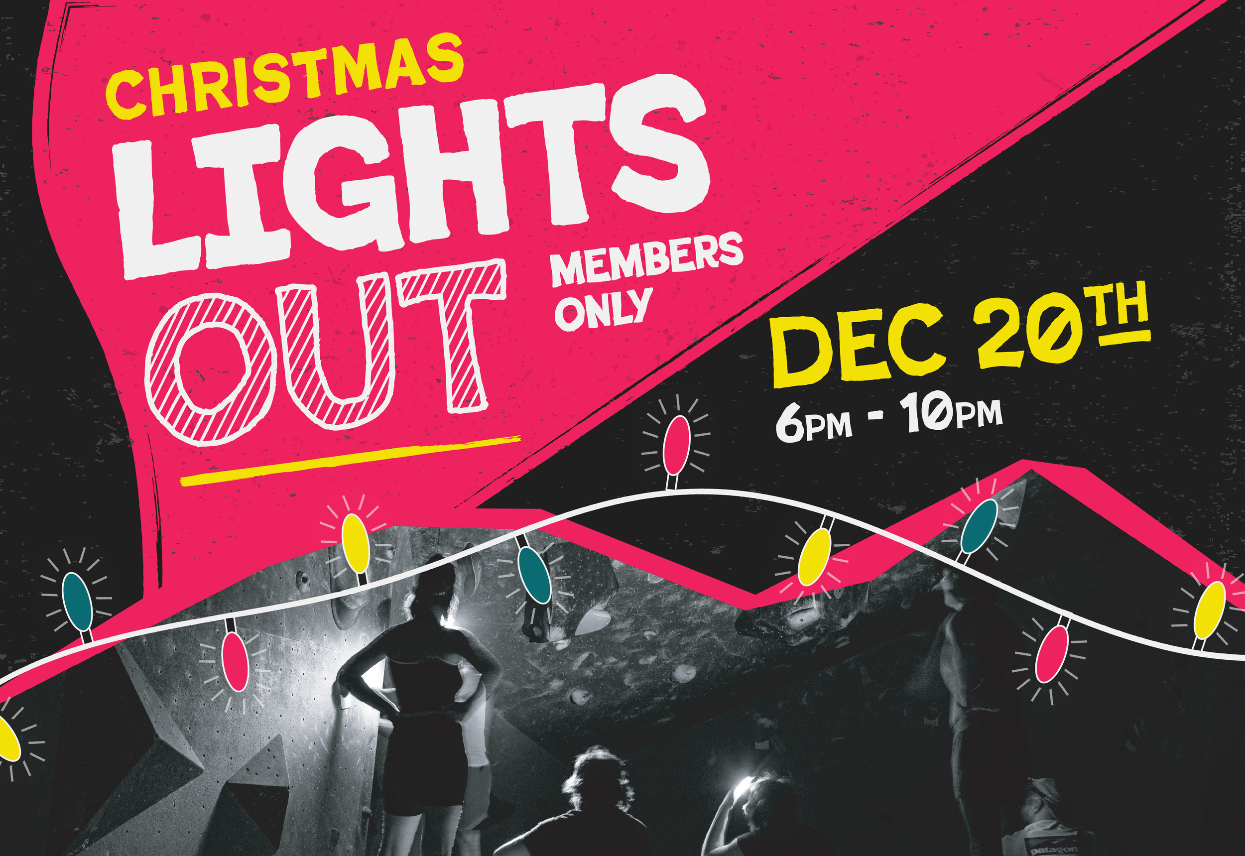 Christmas Lights Out Climbing