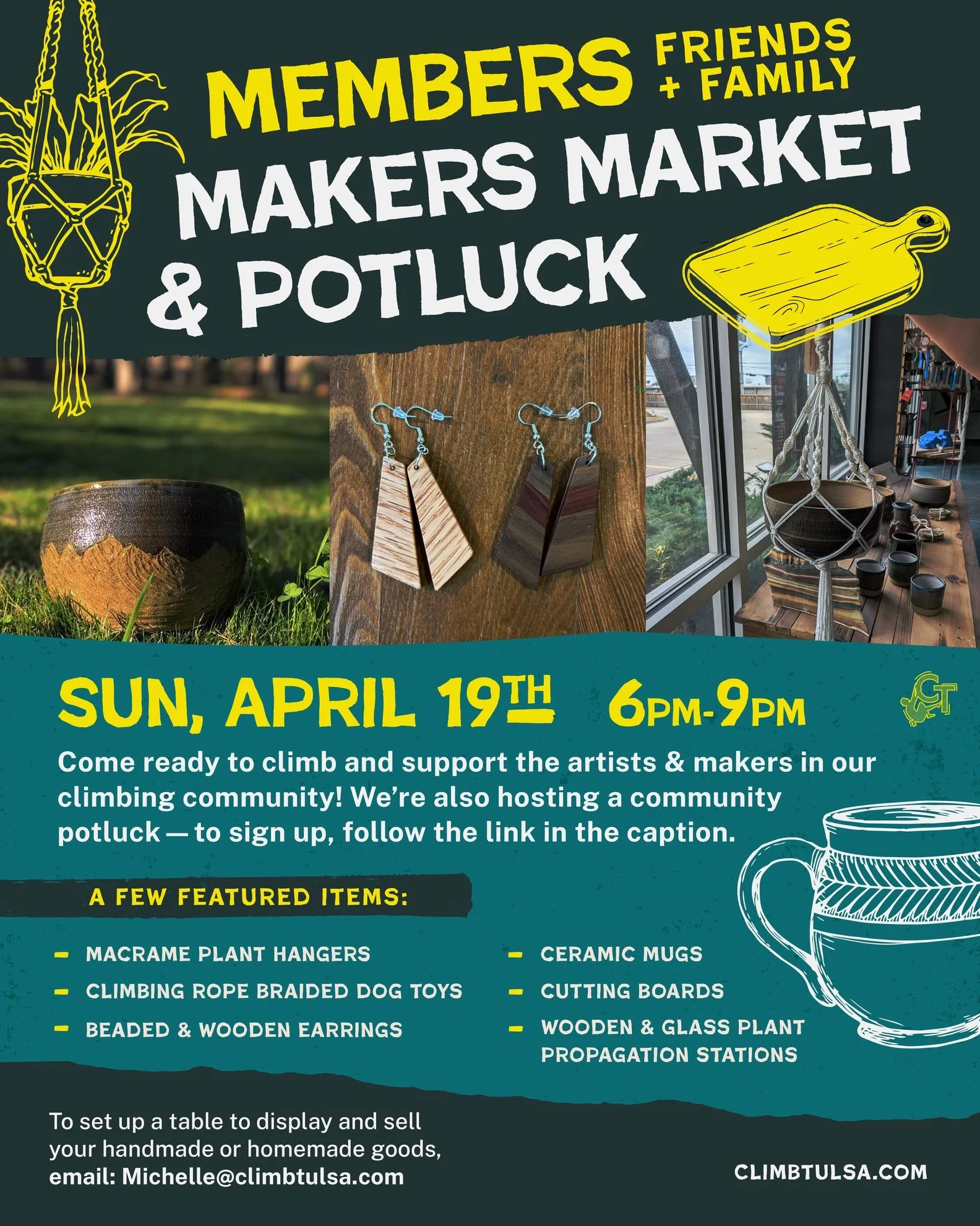 Maker’s Market &amp; Potluck