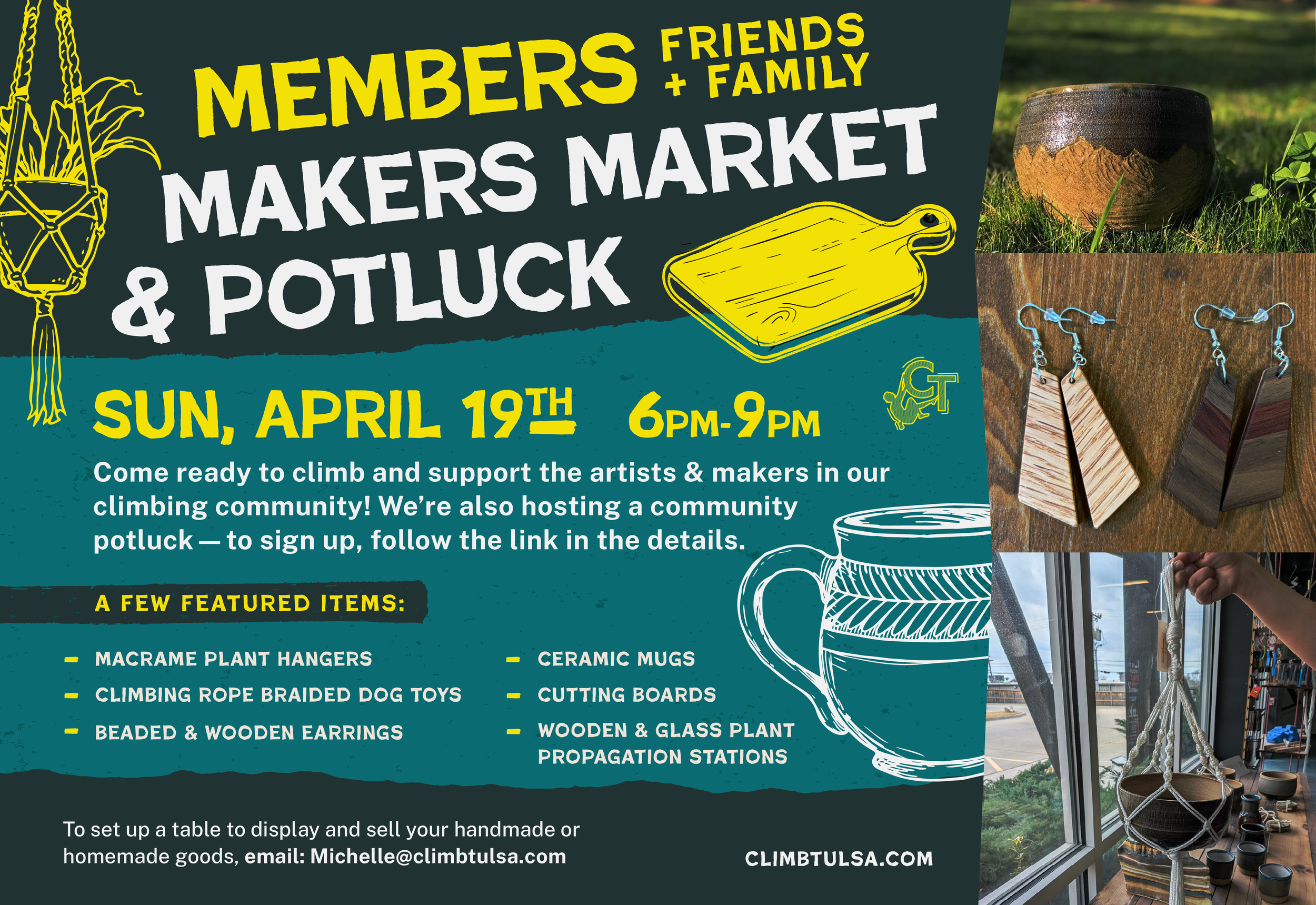 Maker’s Market &amp; Potluck