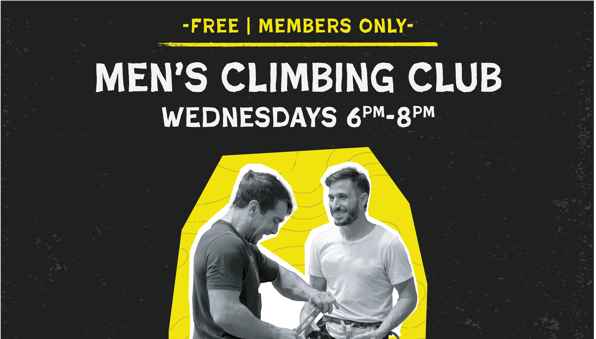 Weekly Men's Climbing Club