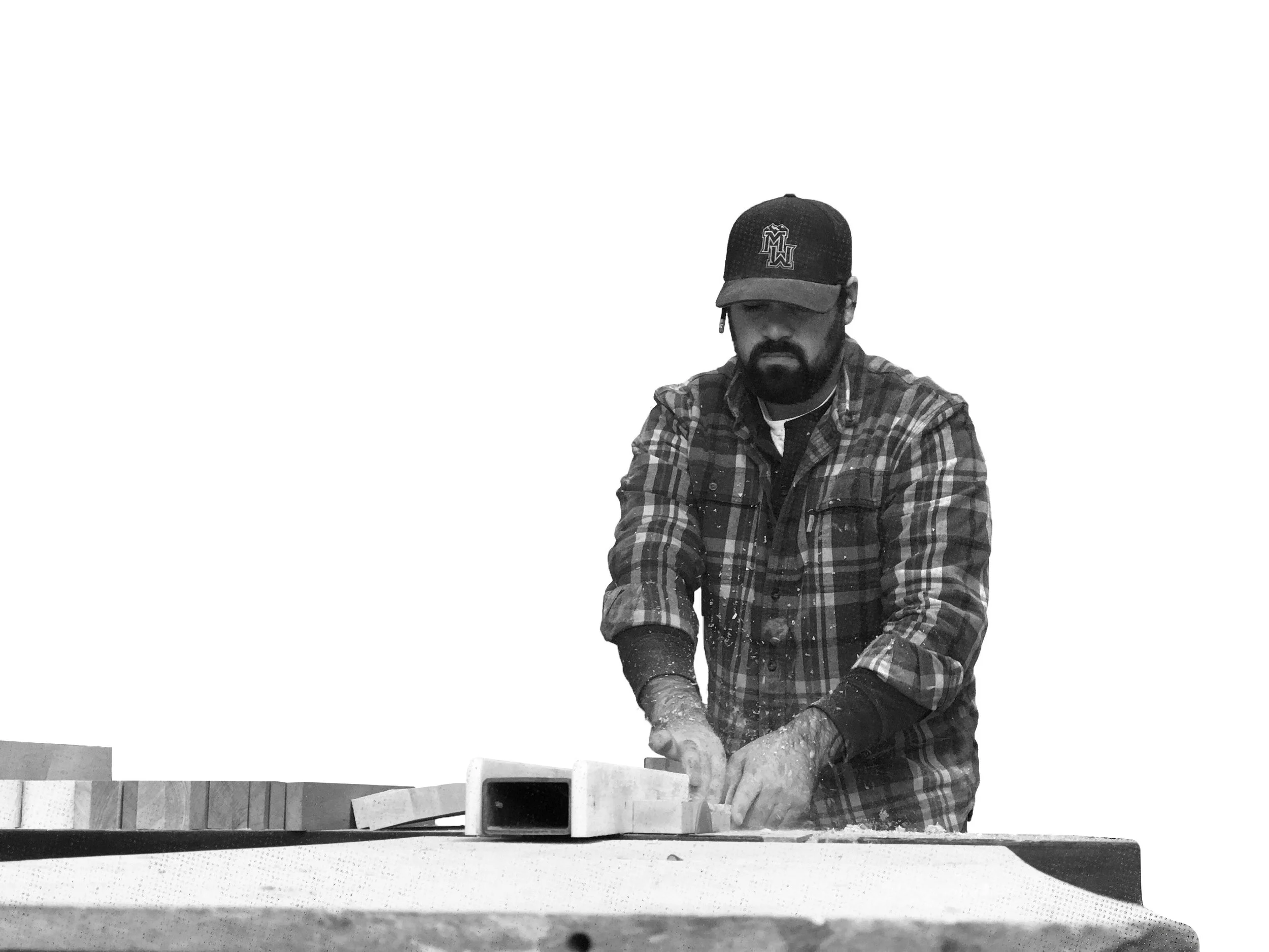 Bob's Working B&W.jpg