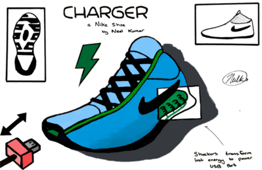   Charger Sneaker Design  