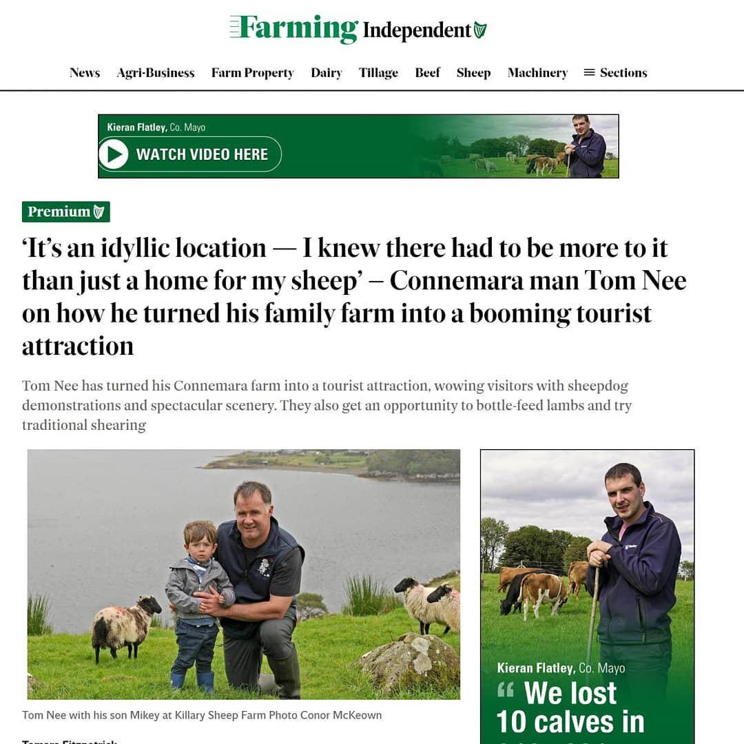 Great to see one of our previously funded #LEADER projects getting reviewed in the #farmingindependent congratulations to Tom and family #ruraldevelopment #agrtourism  #agriculture  #farmdiversification