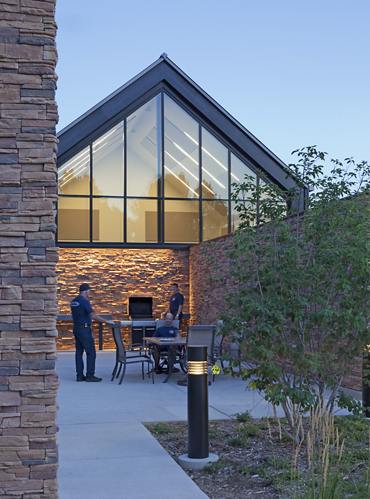 It was designed to provide a more desirable working environment for both the police and fire departments. 