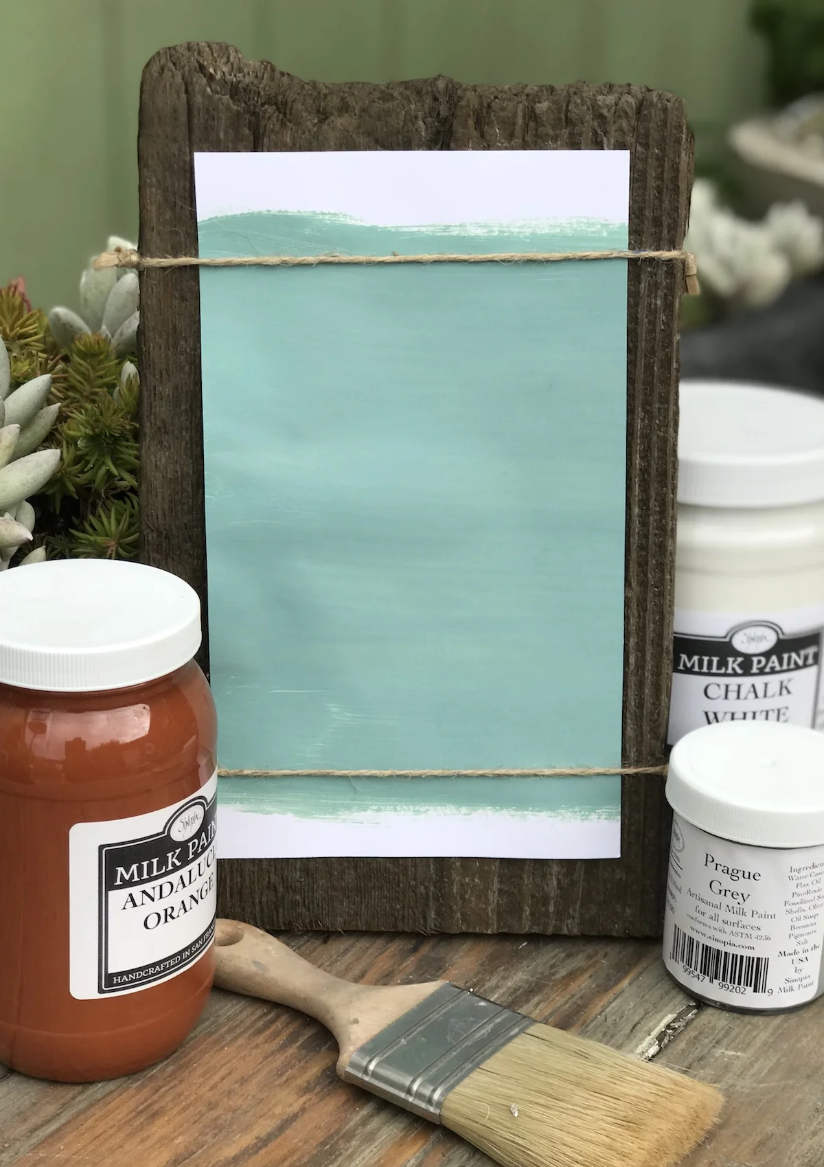 Alcazar Turquoise Milk Paint