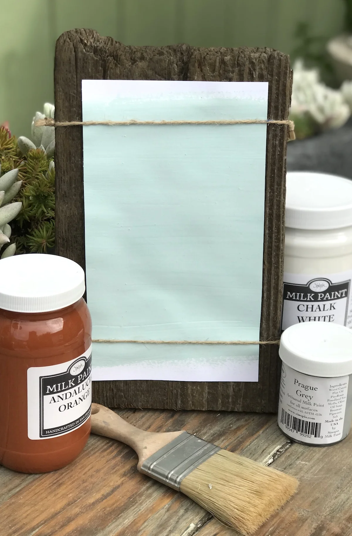 Rif Blue Milk Paint