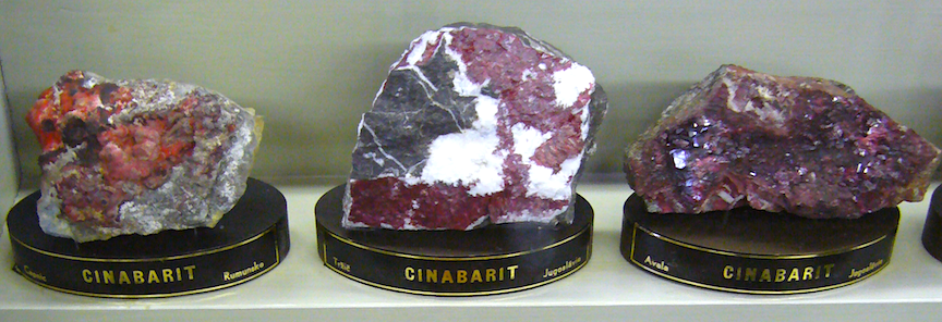 Cinnabar Mineral