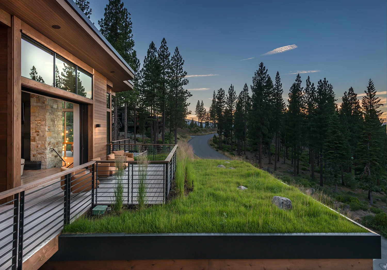 Lot 595_Exterior_Great Room Deck Side View_Weiland Doors_Grass Roof_.jpg