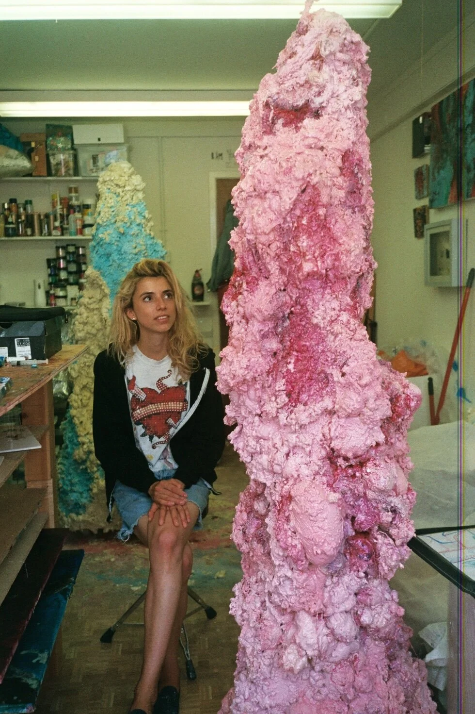 Miranda in her Studio, London 2017