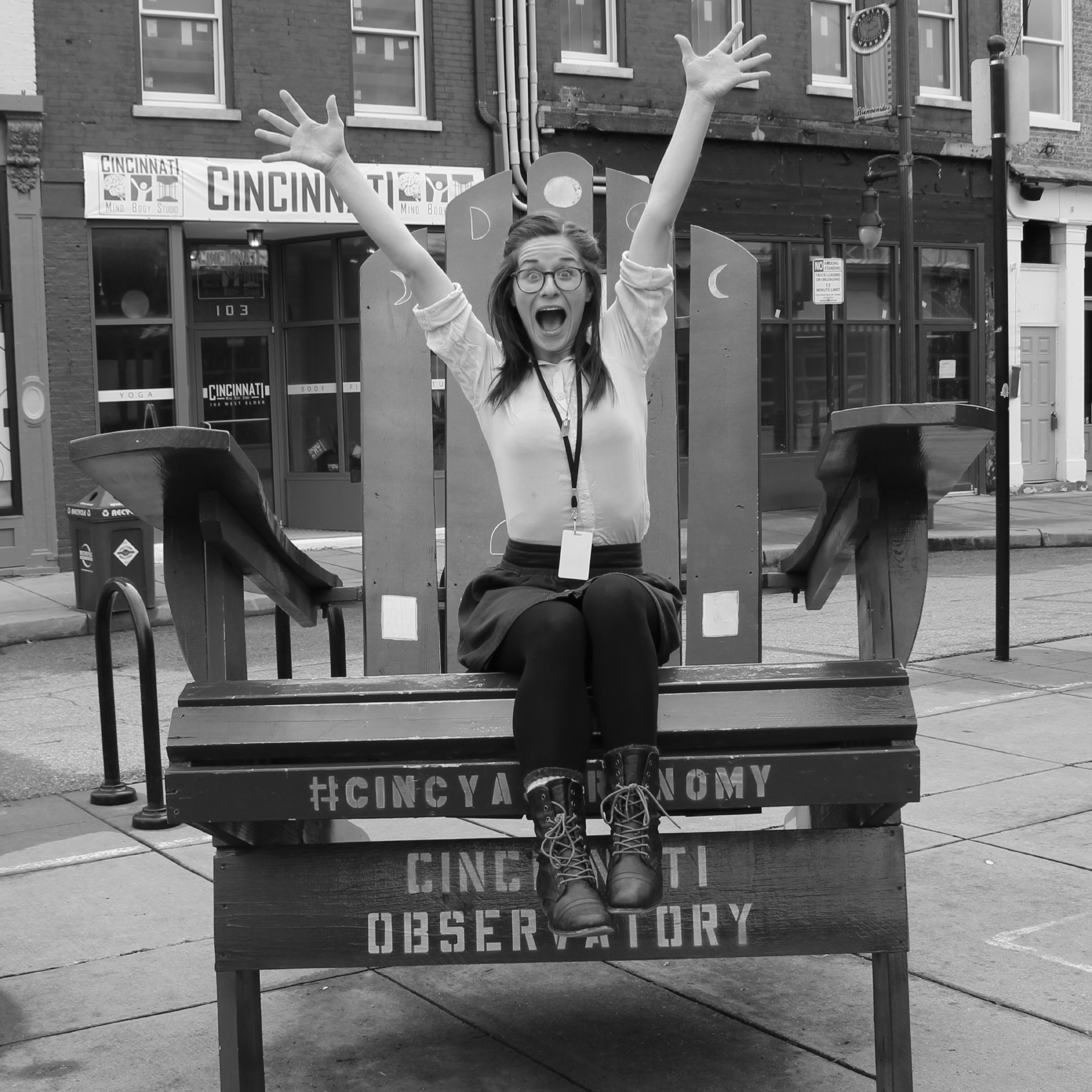 When Hannah is not busy overseeing the storefront and events, she appears in theatrical productions in the Northern Kentucky area.