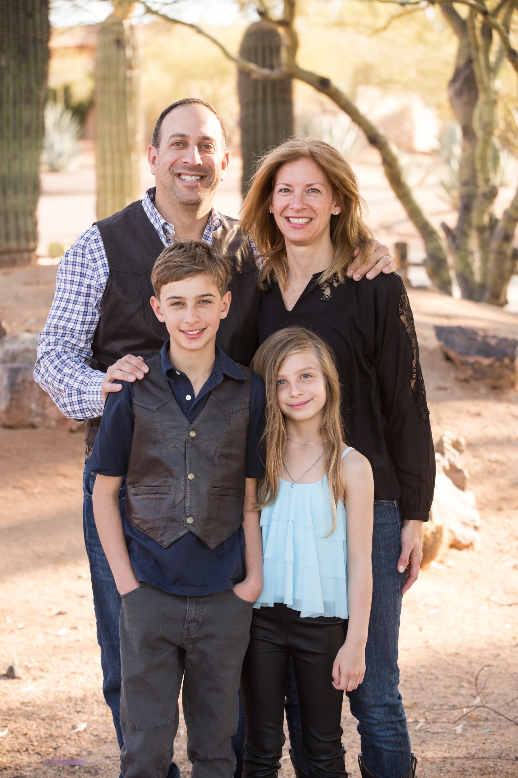 ranch family portrait