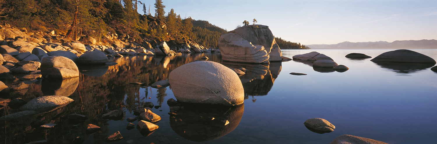 Bonsai Rock Panorama, Lake Tahoe