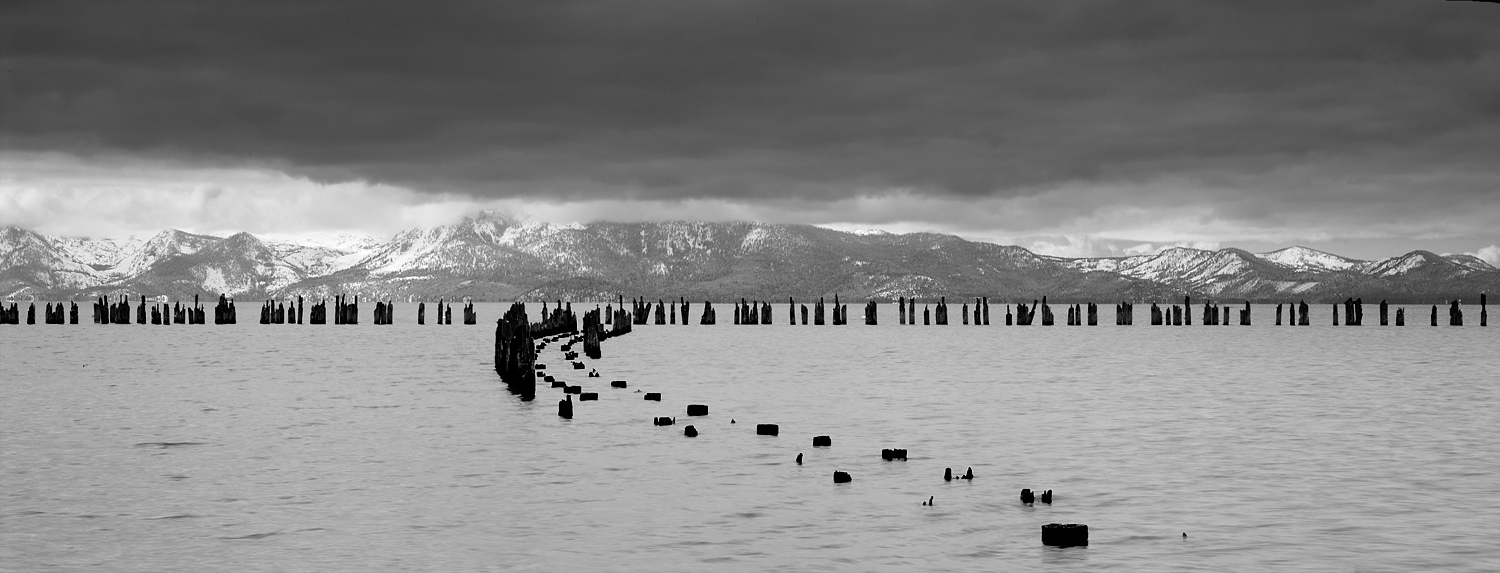 Glenbrook Pier Panorama II, Lake Tahoe