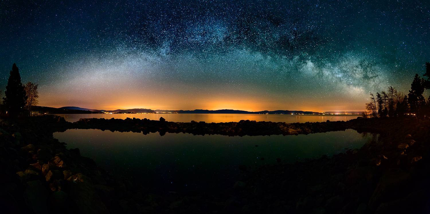 Milkyway Over Lake Tahoe