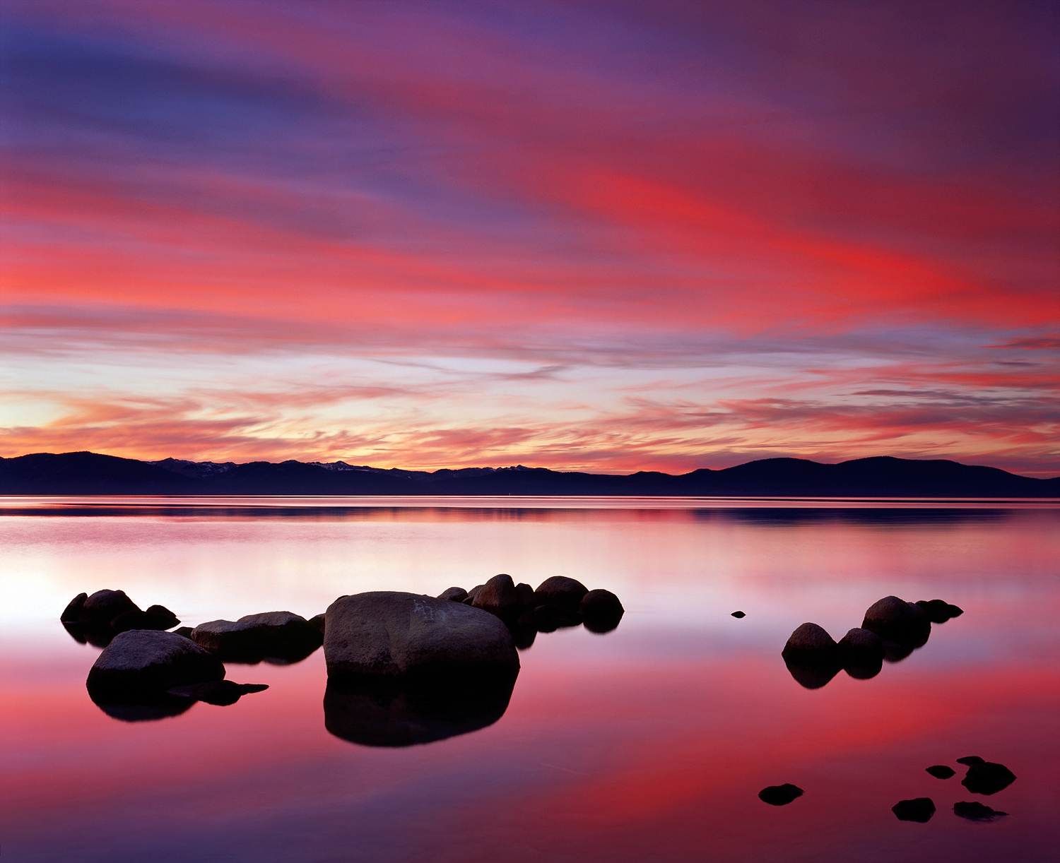 Logan Shoals Sunset, Lake Tahoe