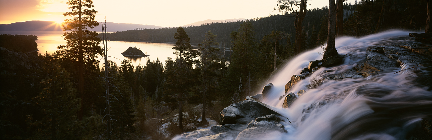 Eagle Falls Sunrise Panorama