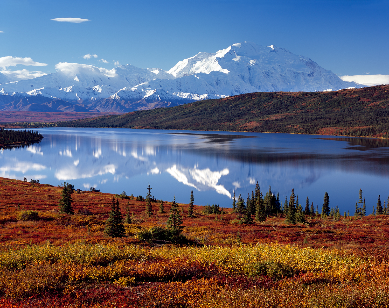 Wonder Lake Reflection, Denali