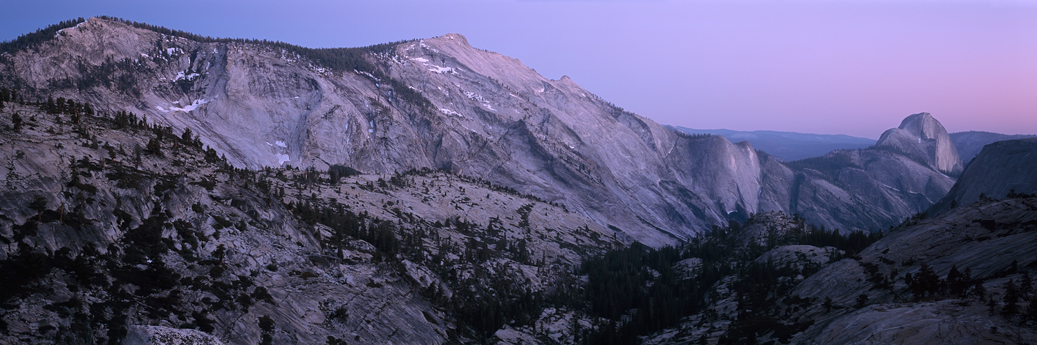 Twilight from Olmsted Point, Yosemite, California