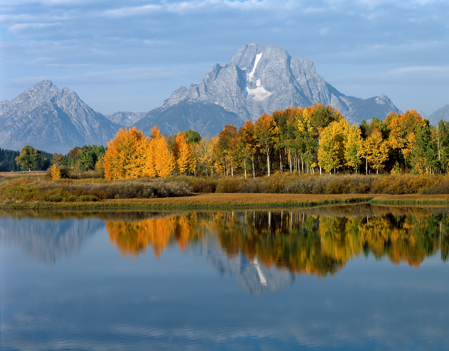 Mount Moran Reflections, Oxbow Bend, Grand Tetons