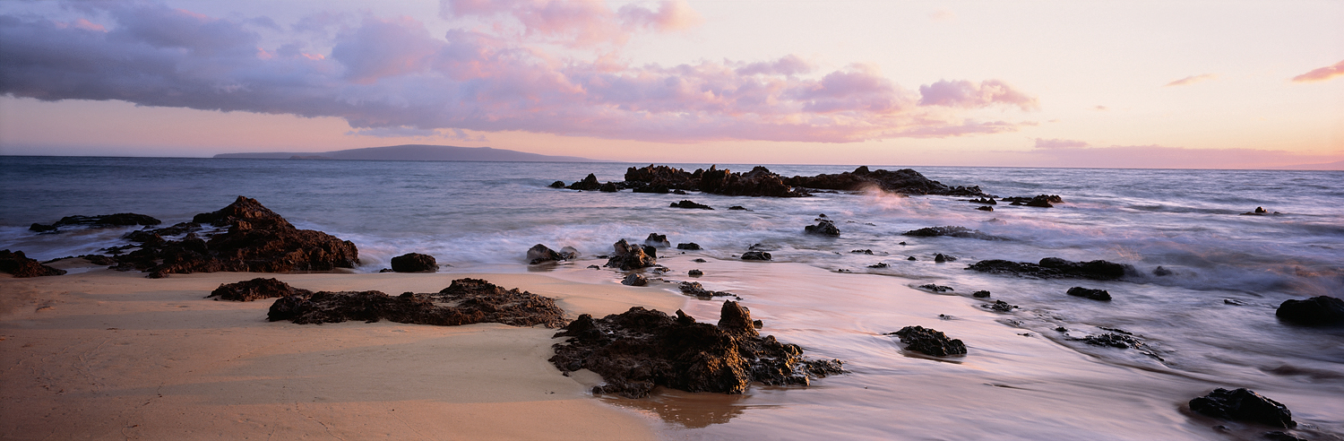 Kihei Sunset Panorama, Maui, Hawaii