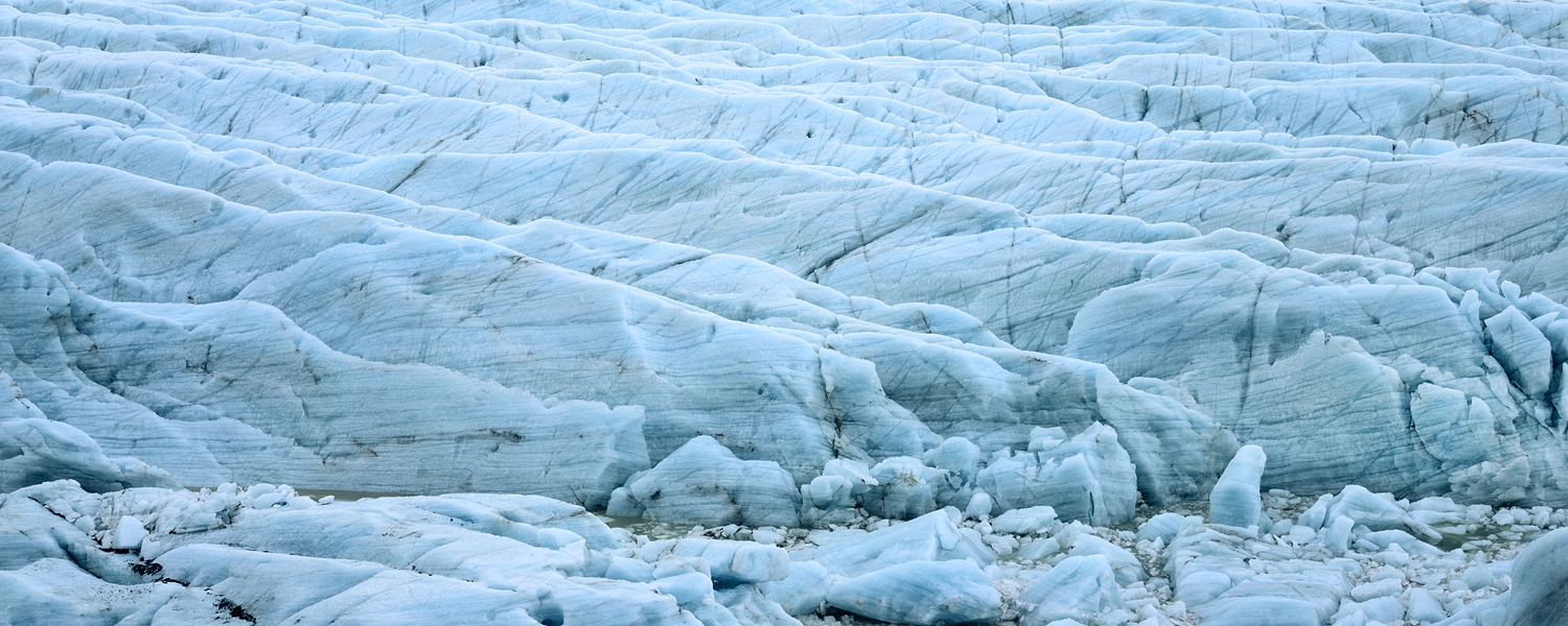 Glacier Detail Panorama