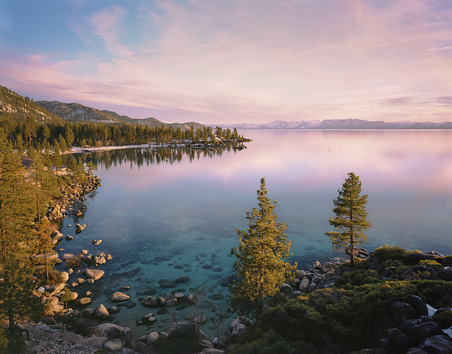 Golden Hour, Sand Harbor Overlook