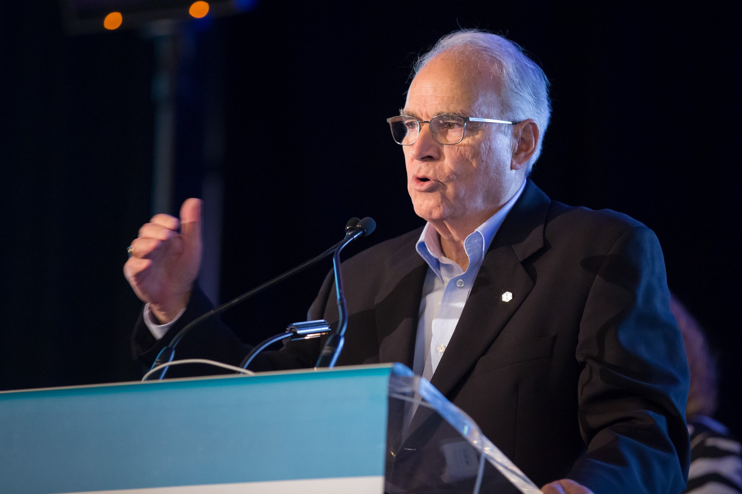 Dr. Nicolas Steinmetz, CAPHC Conference Plenary Address. Photo: Dufour/Egan