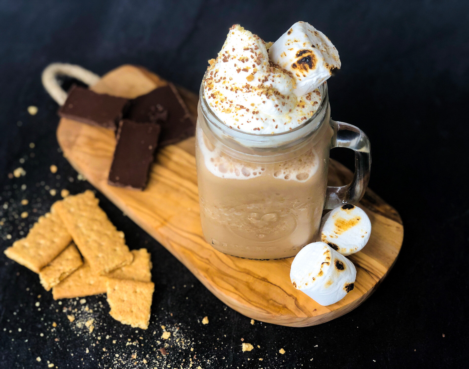 Summer Coffee Recipe - S'mores Frozen Coffee