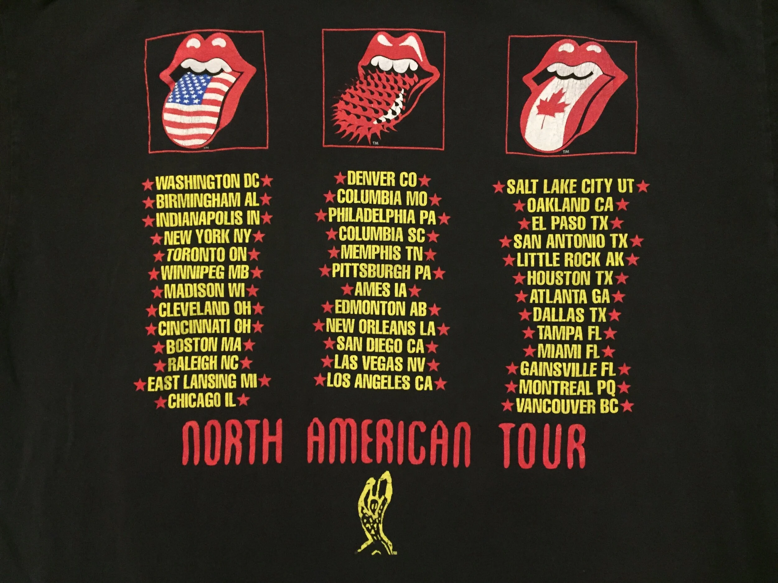rolling stones voodoo shirt