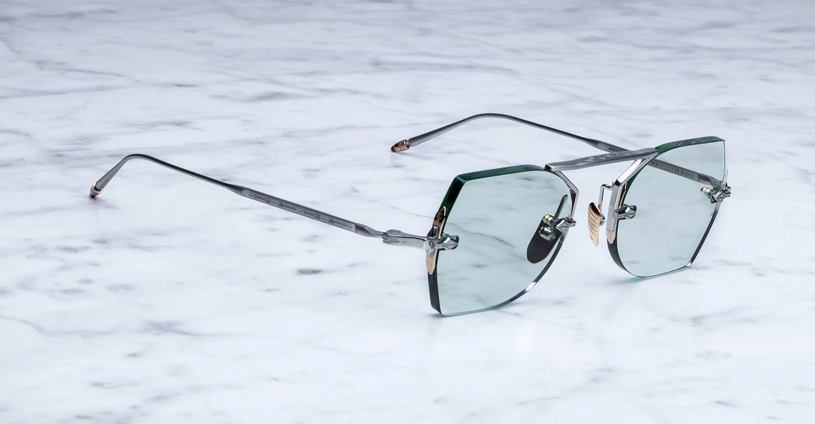 Jacques Marie Mage Sunglasses Yuma Steel Atlanta / Roswell Gazal