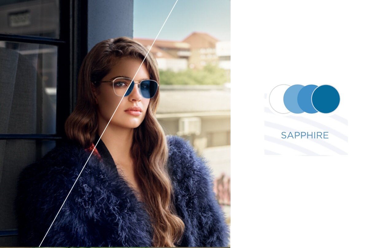 Sapphire Photochromic Lenses