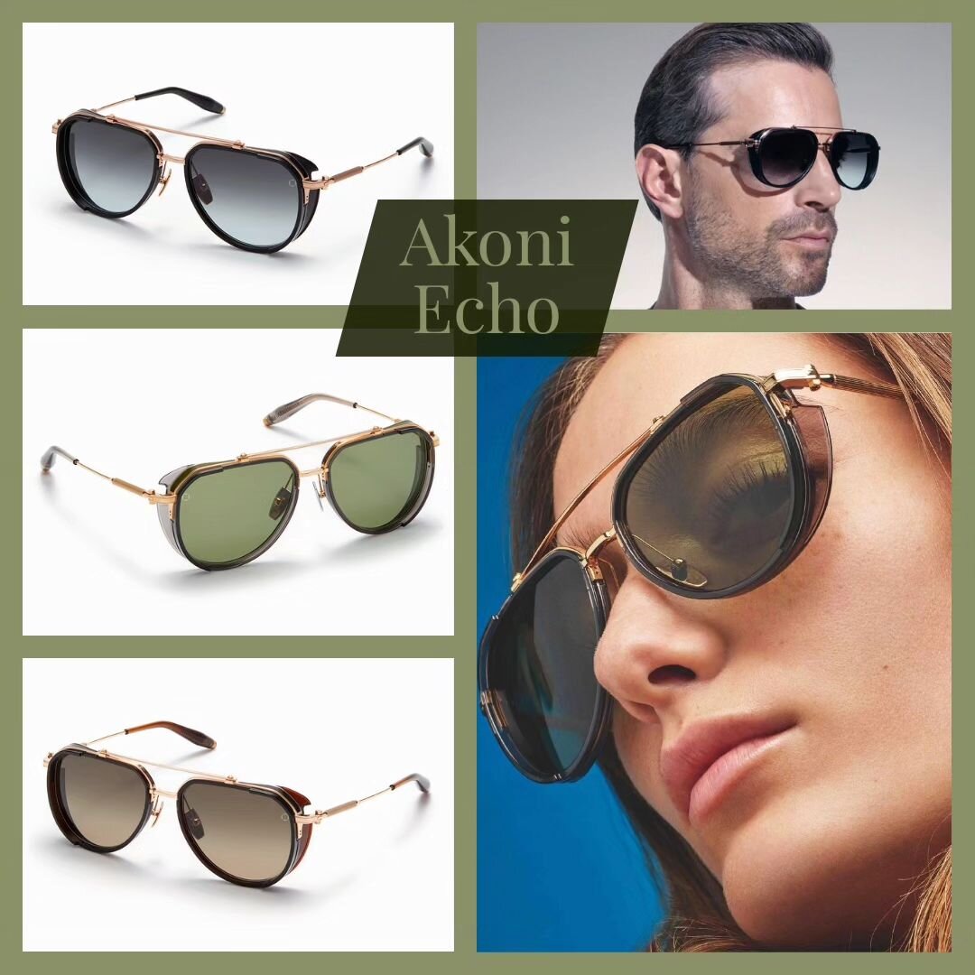 Akoni Echo Sunglasses

Elegantly constructed with the finest craftmanship and materials.  Experience Akoni Sunglass only at Gazal Eyecare and start the addiction. **Many styles are limited in production and sell out quickly. 

#akoni #akoniecho #akon