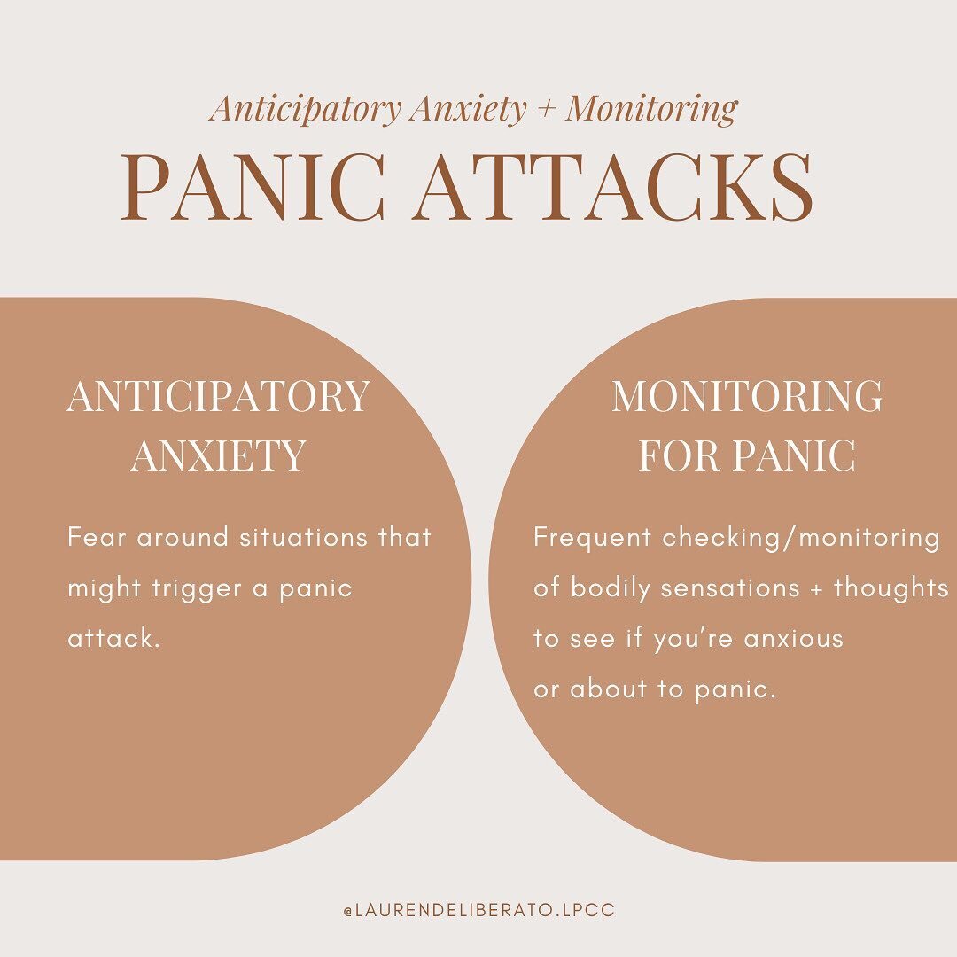 There&rsquo;s so much more to panic attacks than the attacks themselves. 
⠀⠀⠀⠀⠀⠀⠀⠀⠀
One of the most disturbing aspects of chronic panic attacks is the anticipatory anxiety and hyper-vigilant symptom monitoring that many people experience. Anticipator