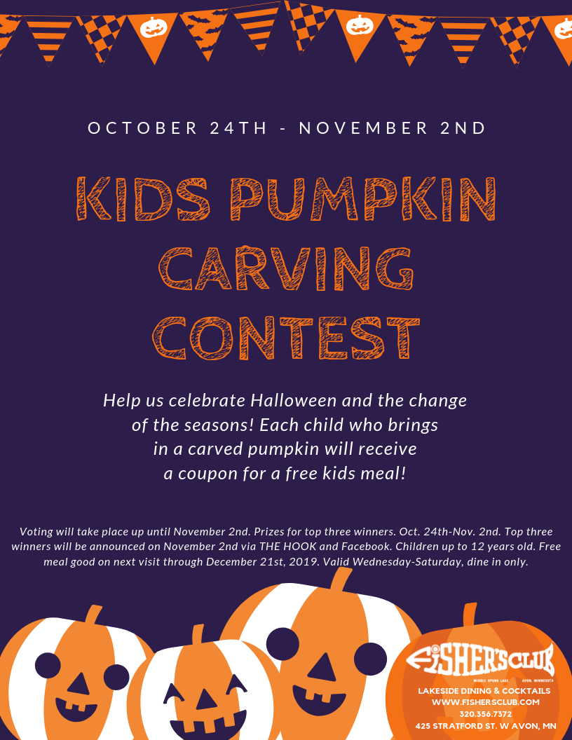 Kids Pumpkin Carving Contest