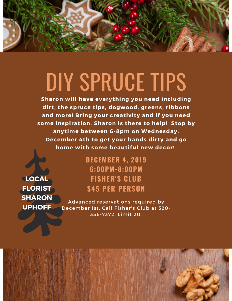 DIY Spruce Tips