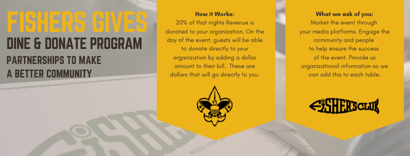 Dine Out Fisher's Gives Back