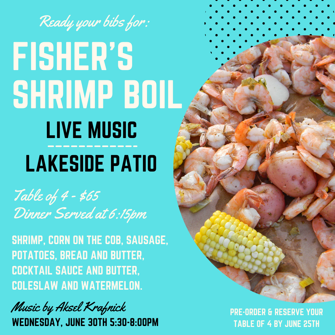Shrimp Boil - Last Wednesday of the Month 