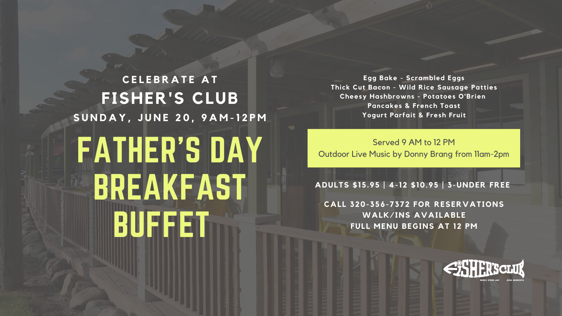 Father's Day Breakfast Buffet