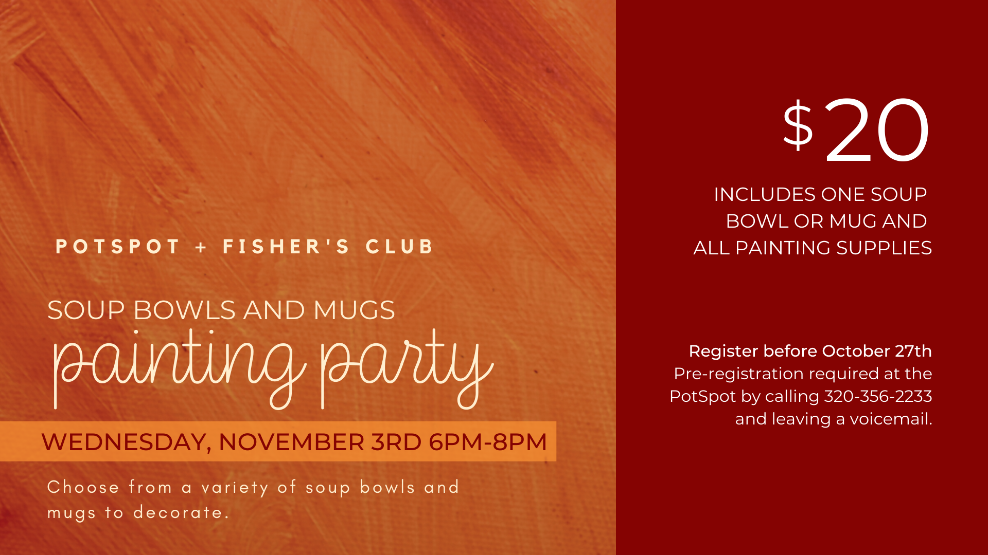 Painting Party with the PotSpot