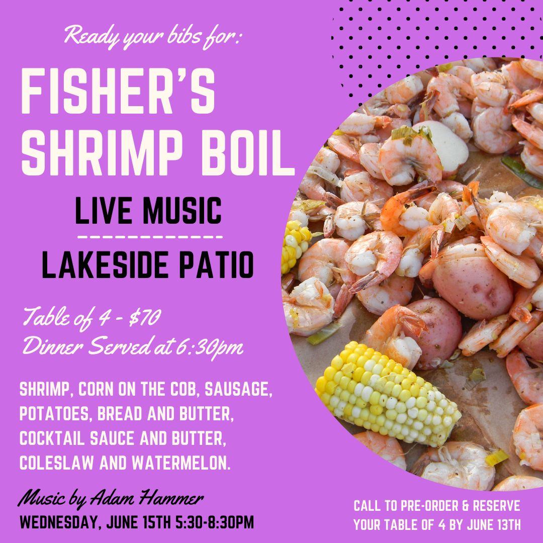 Shrimp Boil Wednesday Night! 