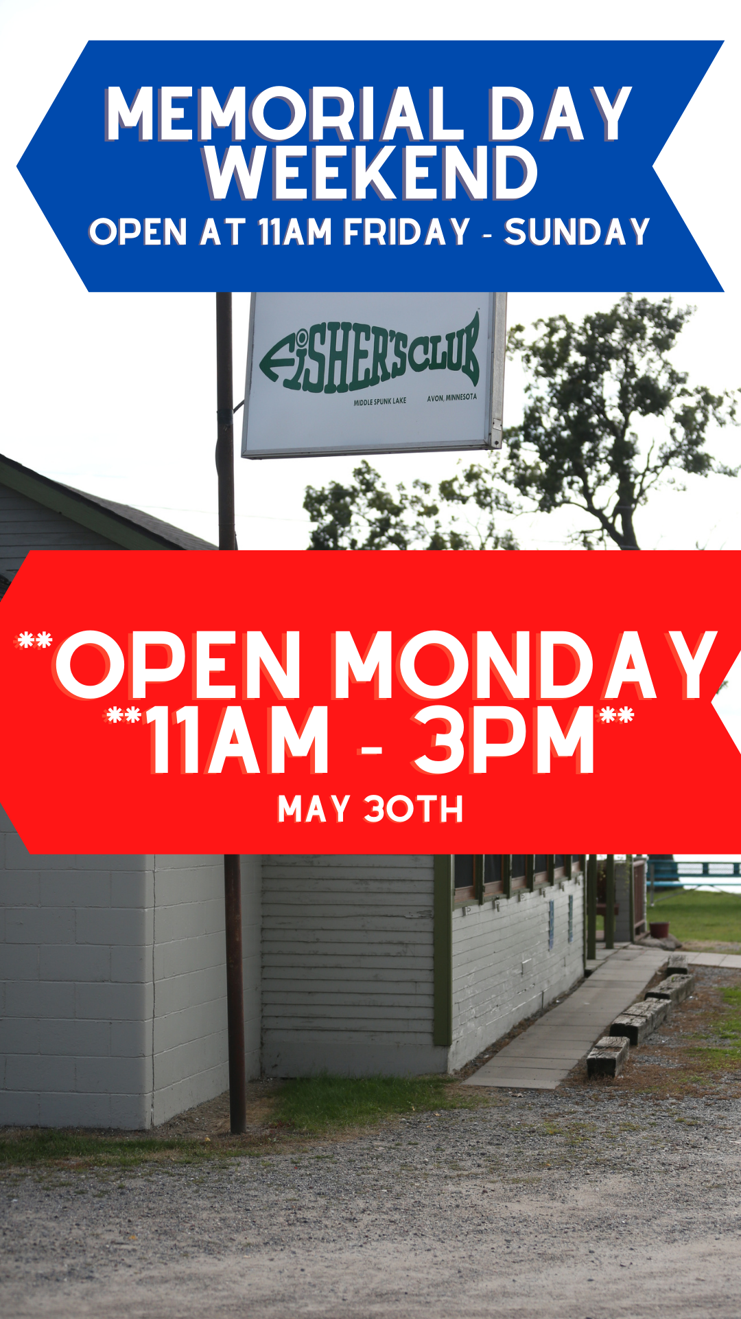 Open Memorial Day!