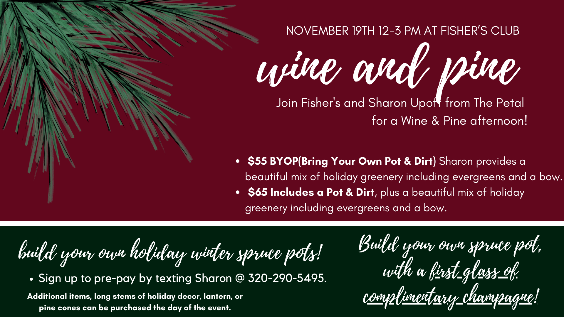 Wine &amp; Pine: Build Your Own Spruce Pot
