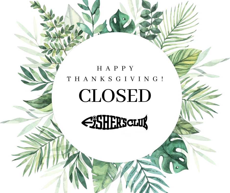 HAPPY THANKSGIVING - CLOSED