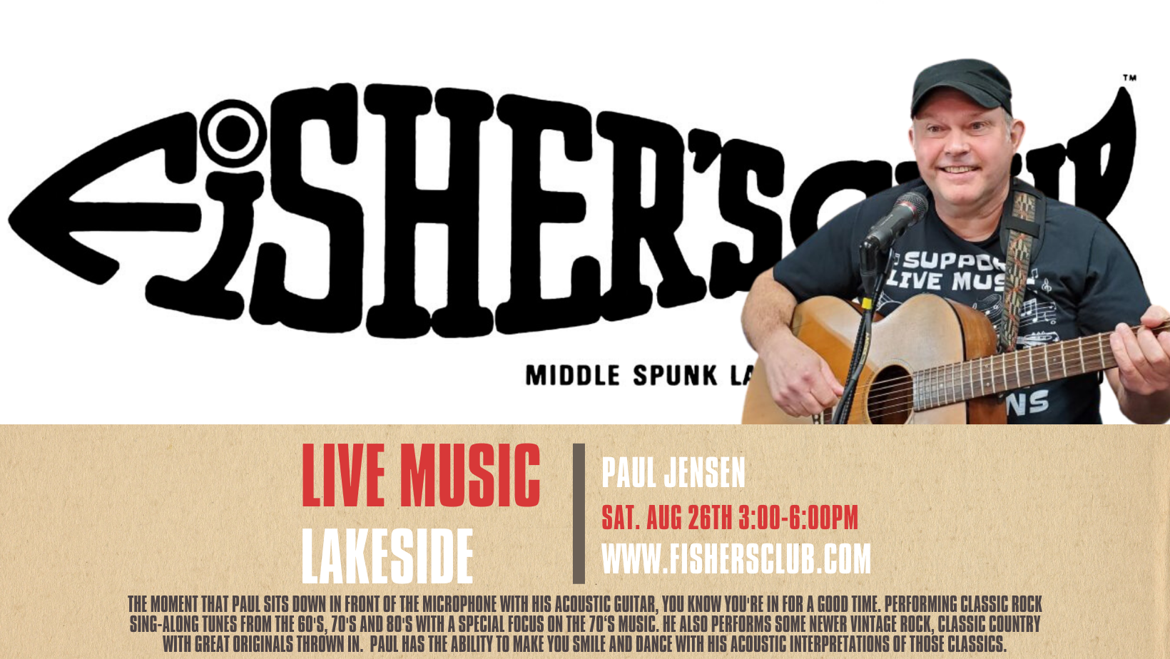 Live Music - Paul Jensen