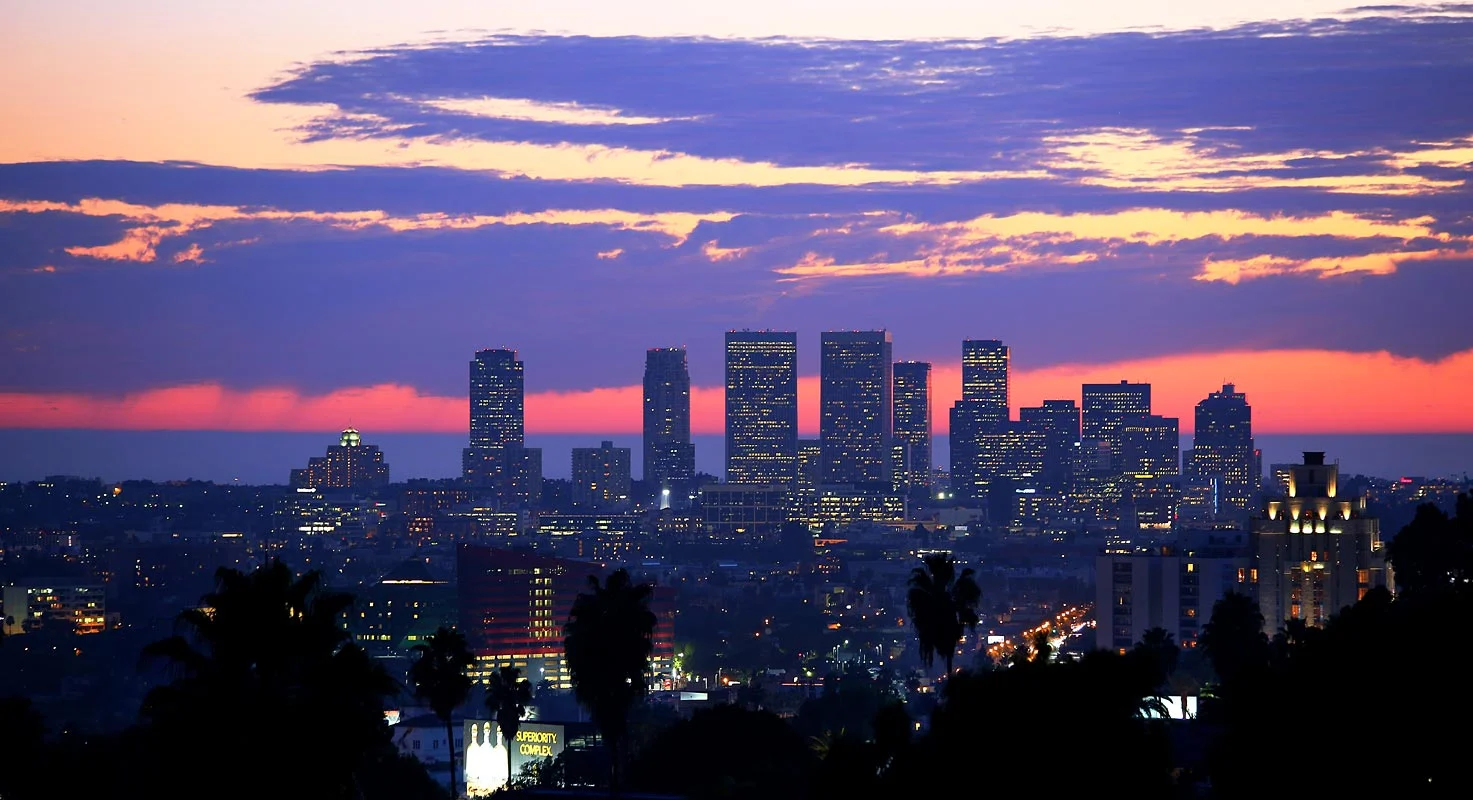 Parker's view of Los Angeles