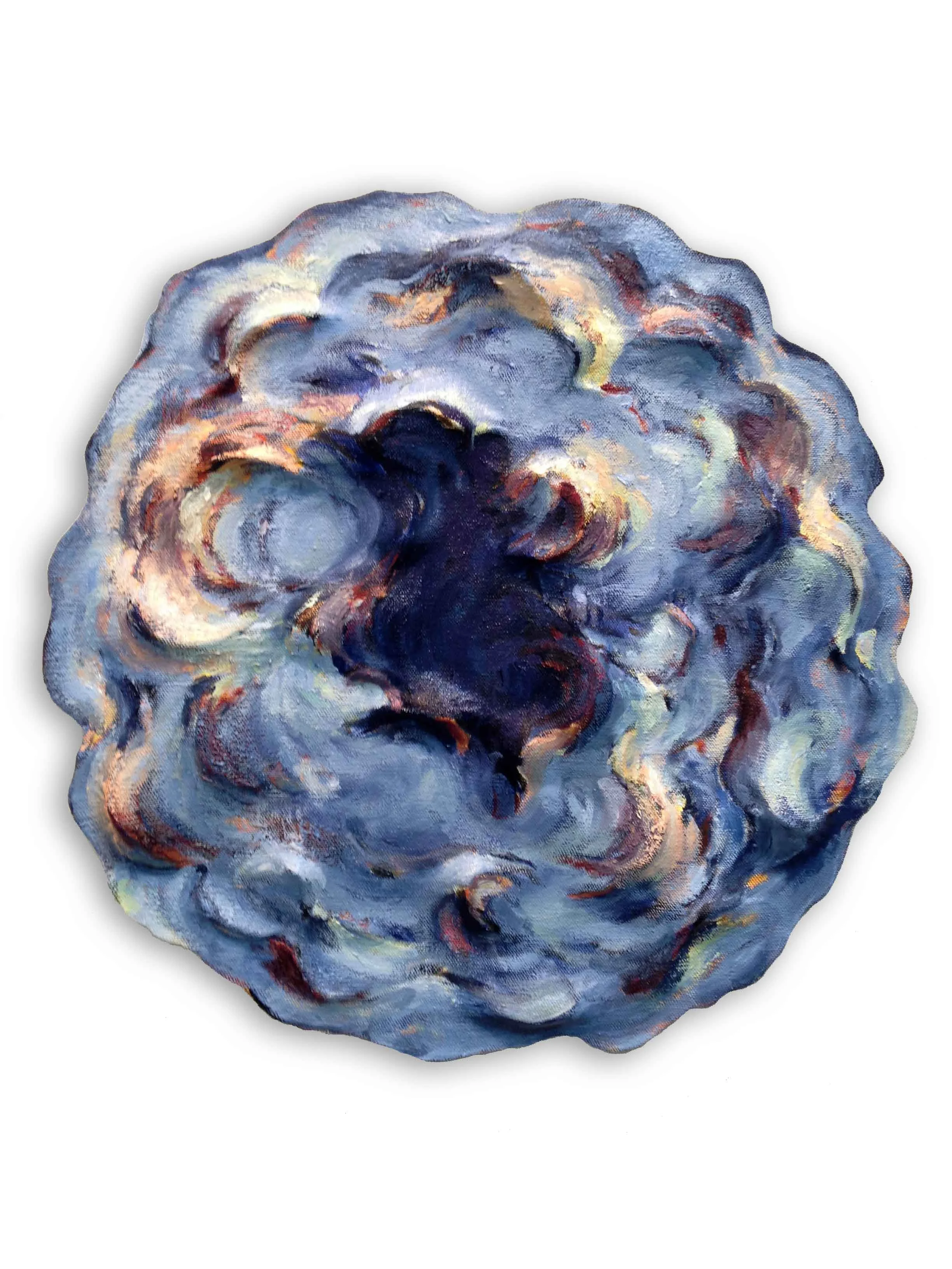 Untitled (Ultramarine Round)