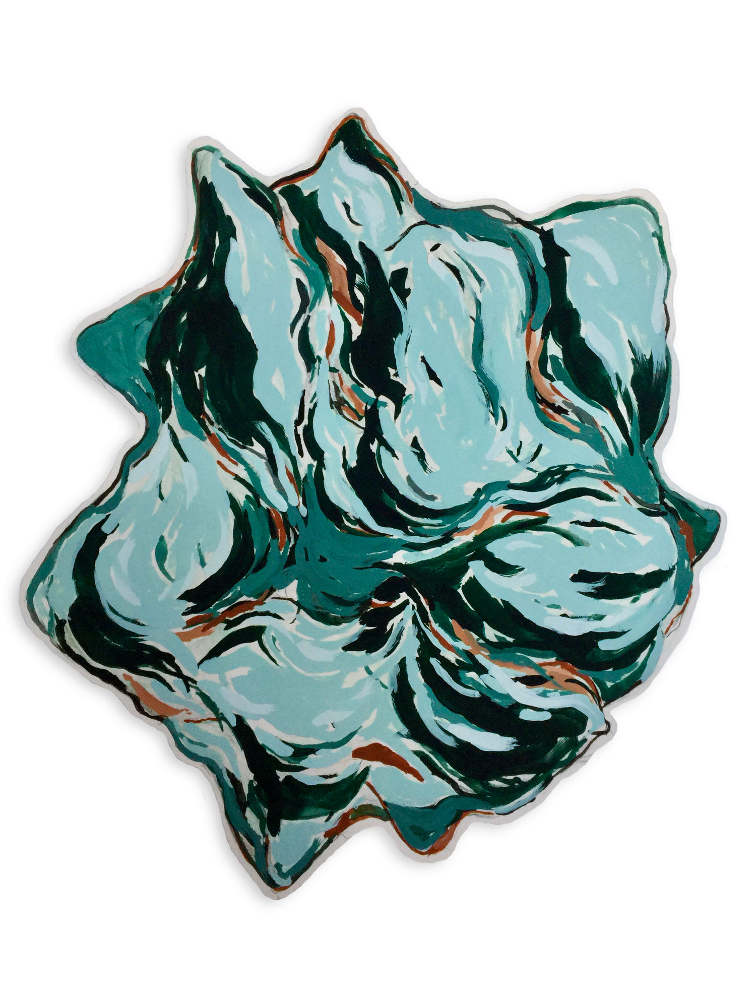 Untitled (Turquoise Conch)